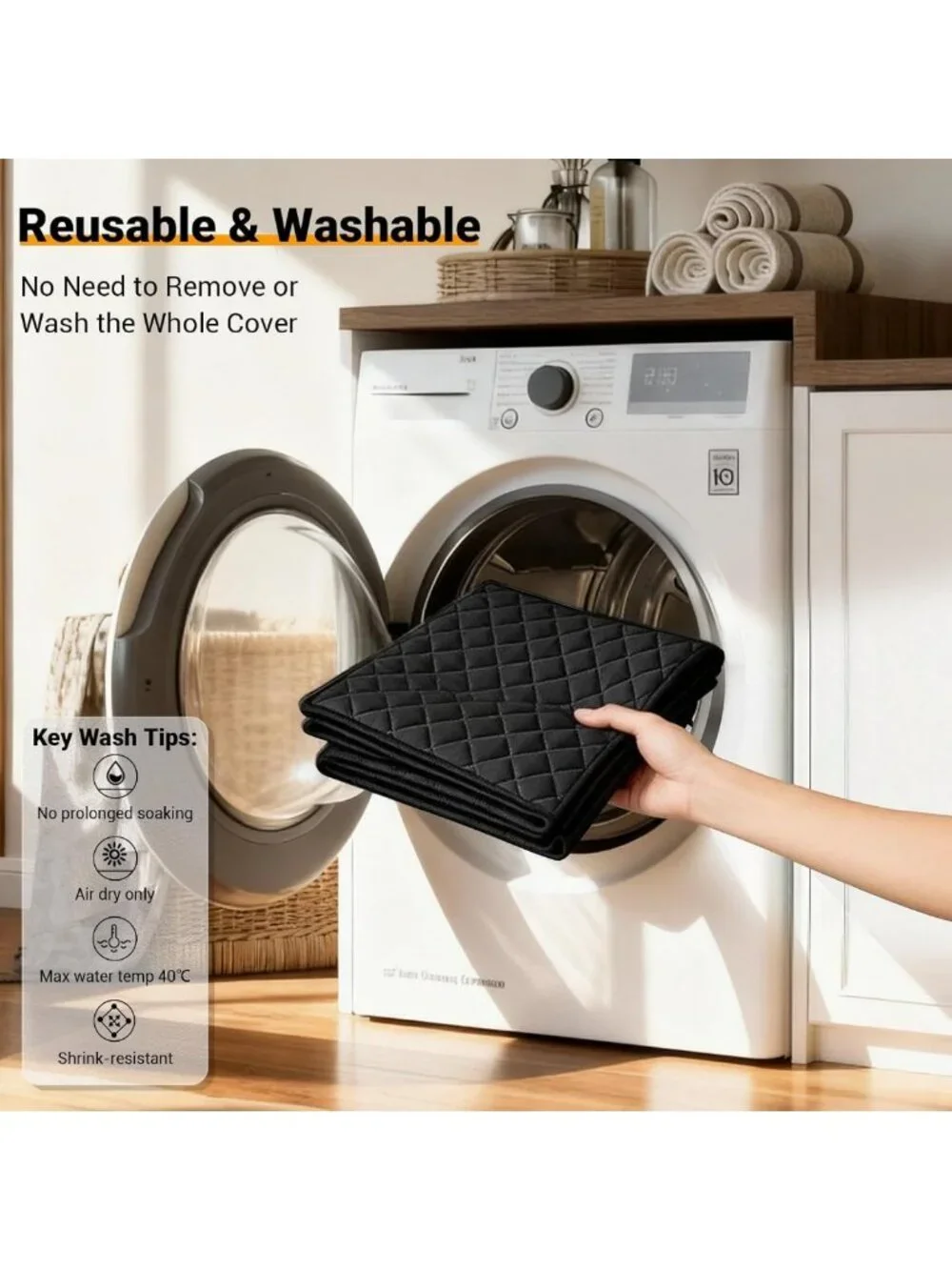 Waterproof Multi-Purpose Dog Mat for Car, Sofa & Outdoor | Non-Slip Pet Bed